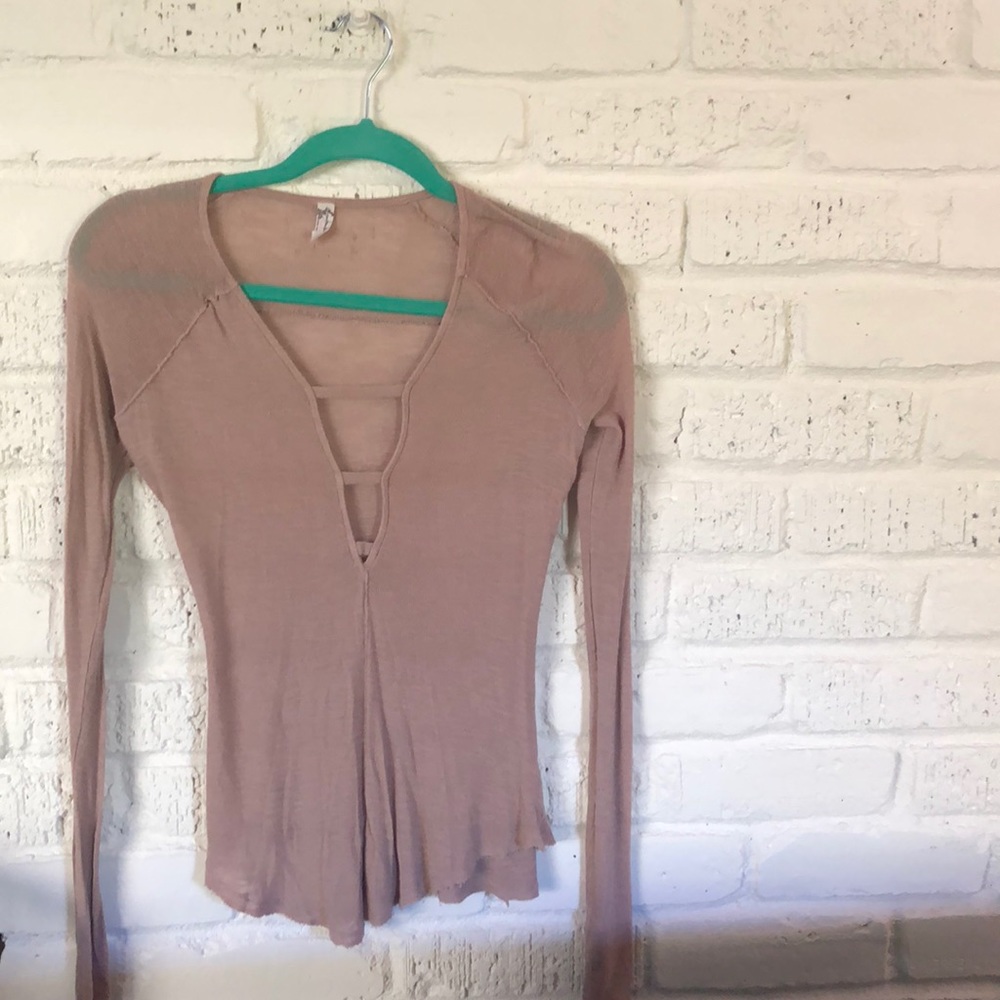 Free People long sleeve sweater